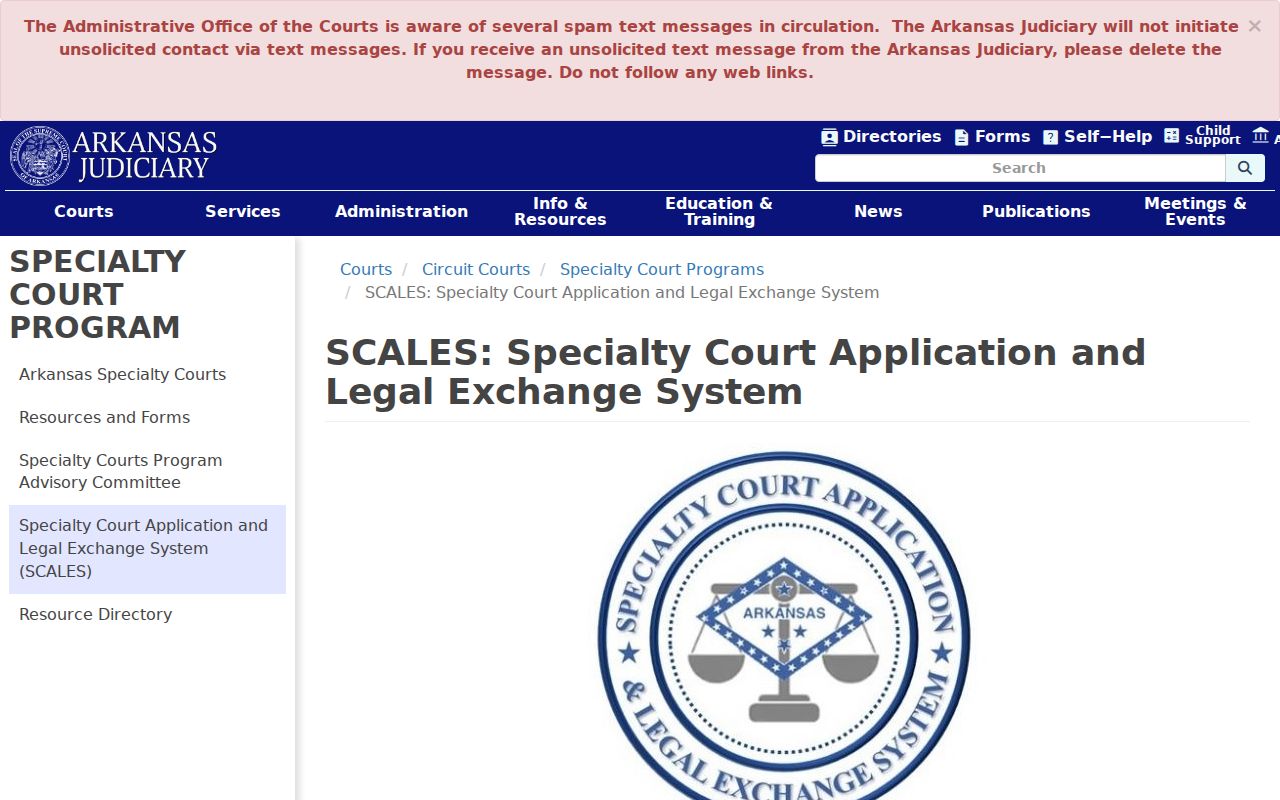 Restricted SCALES system compared with Grant County civil court docket access