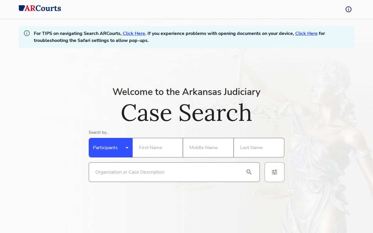 Grant County court docket Search ARCourts form